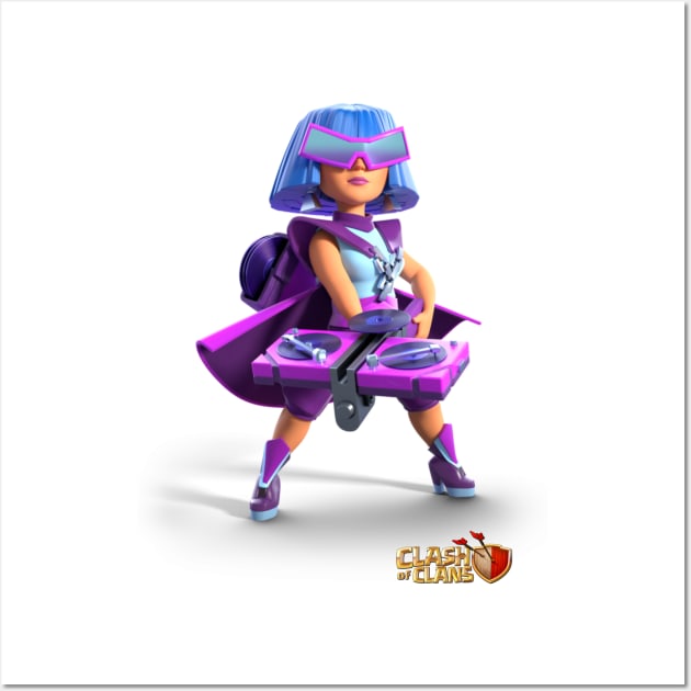 The Party Queen - Clash of Clans Wall Art by RW Designs